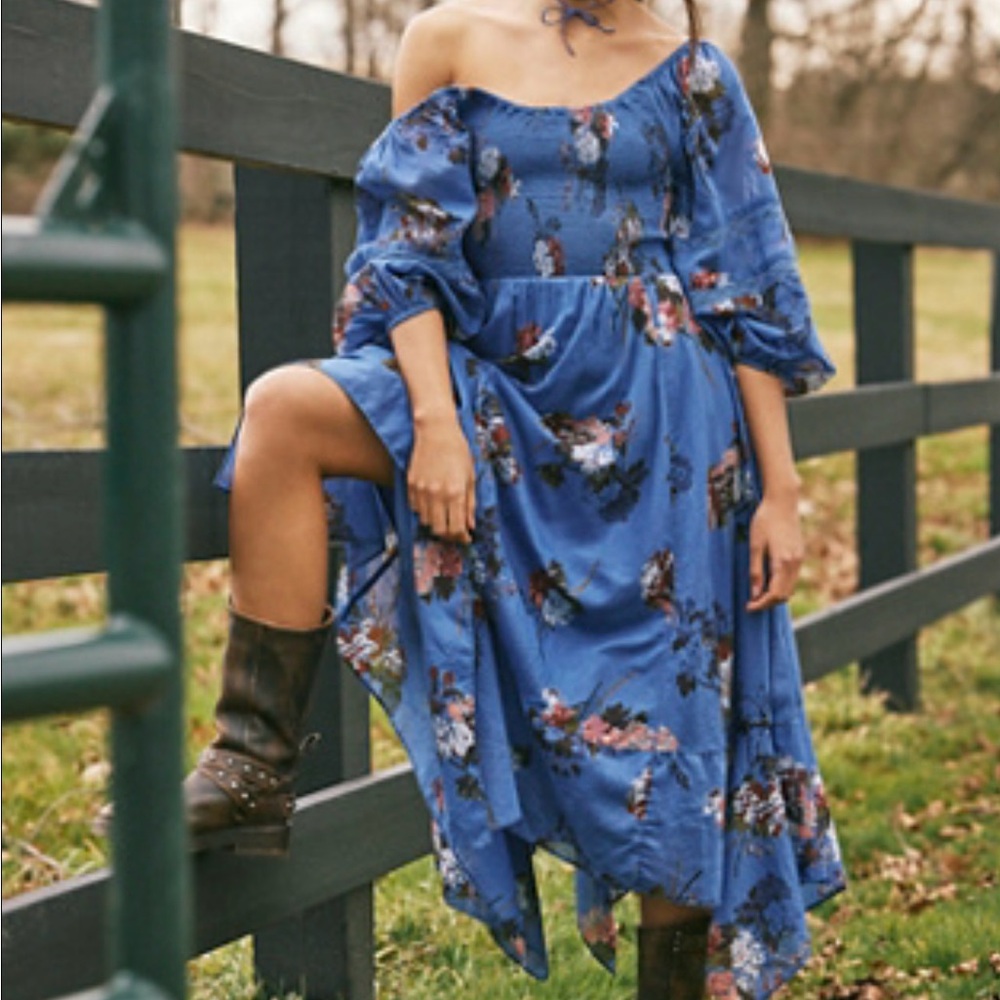 FREE PEOPLE Morning glory maxi dress size S